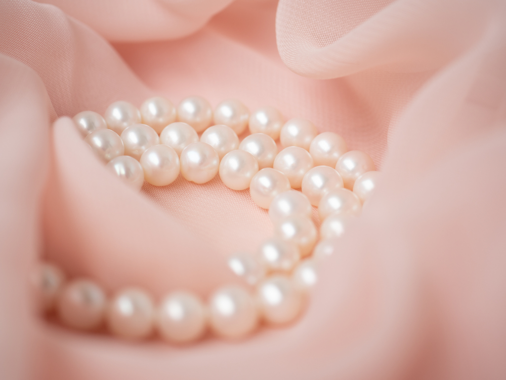 Perlenkette Geschenk Hochzeit